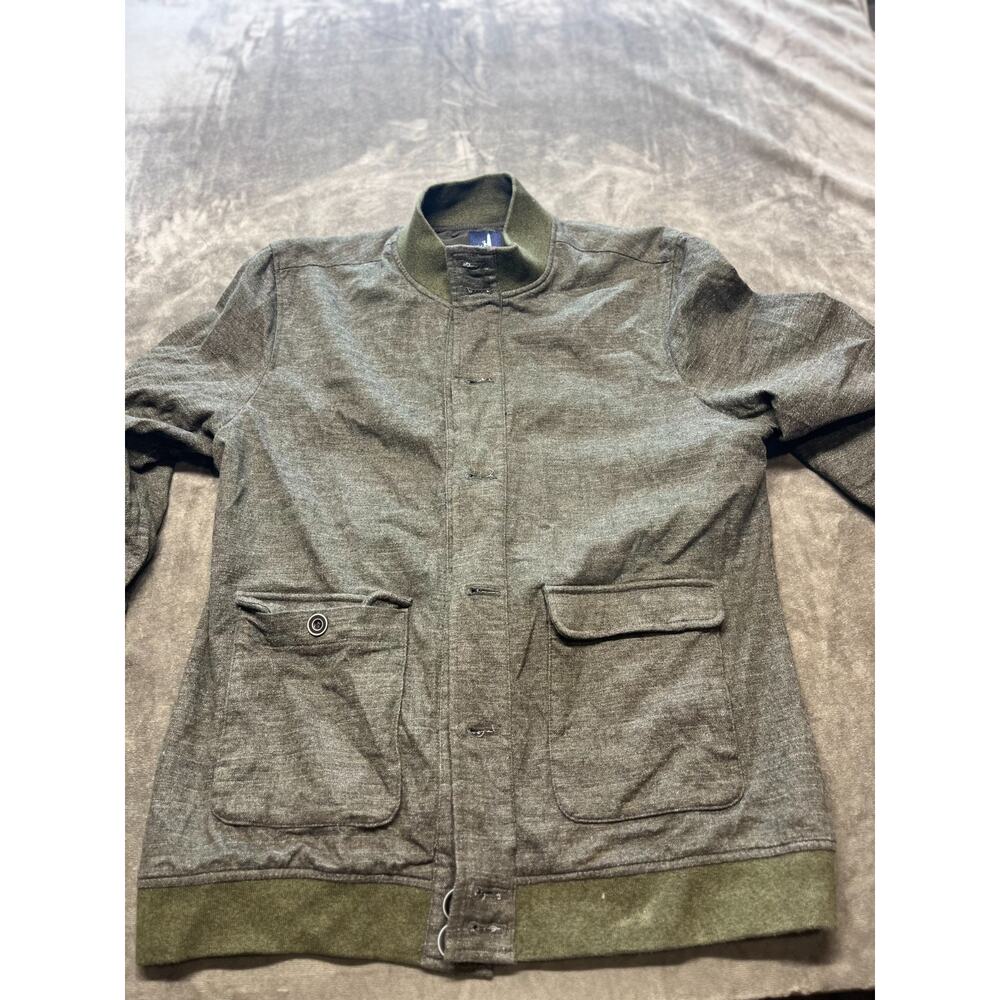 Johnnie-O Green button Jacket with pockets Size Medium